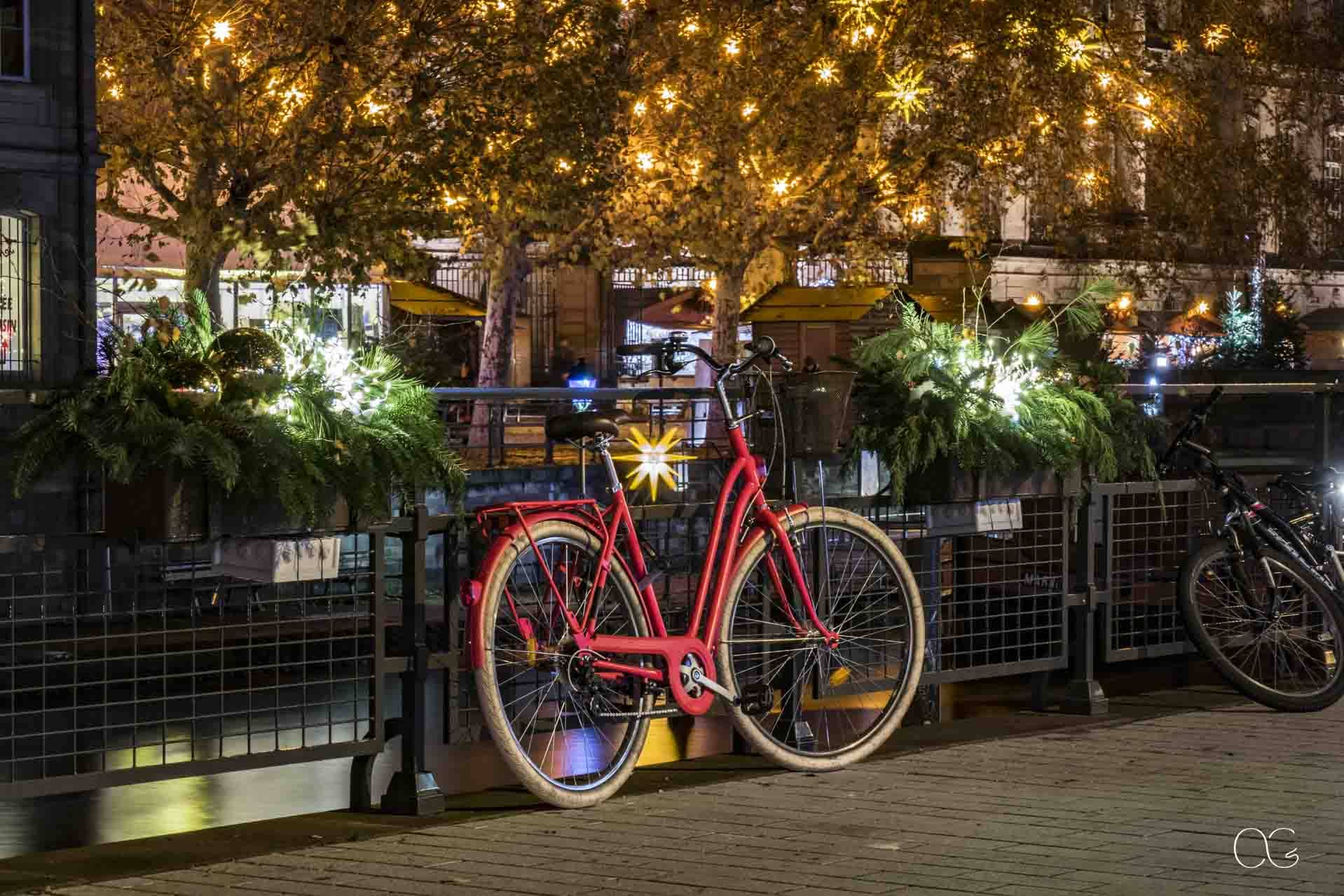 Vélo de Noël